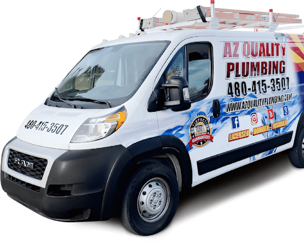 AZ Quality Plumbing Van
