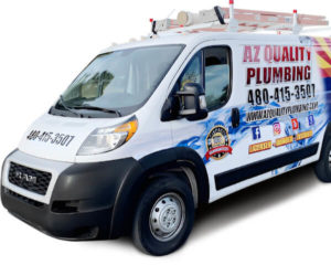 AZ Quality Plumbing Service Truck